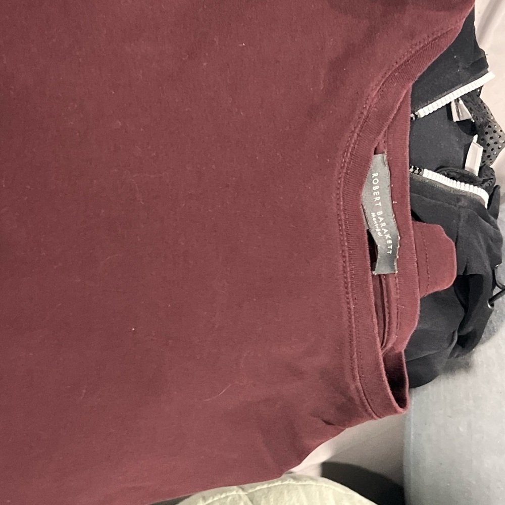 Robert Barakett Deep Burgundy Tee